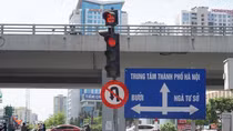 Hà Nội lắp đặt thêm 66 đèn tín hiệu giao thông