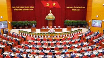 Ngày làm việc thứ nhất Hội nghị lần thứ 12 Ban Chấp hành Trung ương Đảng khóa XIII