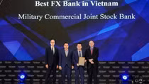 MB hai năm liên tiếp nhận danh hiệu “Ngân hàng ngoại hối tốt nhất Việt Nam” từ The Asian Banker