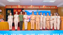 Hội Phụ nữ Cục CSGT xây dựng nhiều công trình, phần việc đạt hiệu quả cao