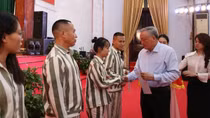 435 phạm nhân Trại giam Phú Sơn được đặc xá, hân hoan niềm vui làm lại cuộc đời