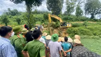 Cảnh sát môi trường vào cuộc vụ trại lợn xả thải gây ô nhiễm ở Thanh Hoá