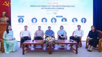 Tập huấn nâng cao năng lực truyền thông báo chí về trung hoà cacrbon