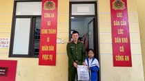 Công an xã Bằng Thành triển khai mô hình gian hàng 0 đồng