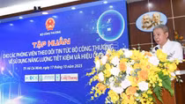 Tập huấn truyền thông về sử dụng năng lượng tiết kiệm và hiệu quả