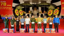 Công an các đơn vị, địa phương tiếp tục tri ân nhân ngày Thương binh - Liệt sĩ