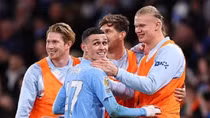 Man City thắng đậm, Pep Guardiola tiết lộ lý do "cất" cả  Erling Haaland và Kevin de Bruyne