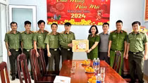 Giữ vững bình yên nơi biên giới để nhân dân vui xuân đón Tết