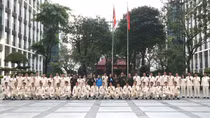 Gặp mặt Đoàn đại biểu CAND tham gia Đại hội đại biểu toàn quốc Hội Liên hiệp thanh niên Việt Nam lần thứ 9