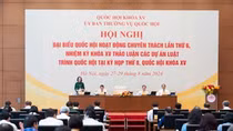 Bế mạc Hội nghị đại biểu Quốc hội hoạt động chuyên trách lần thứ 6
