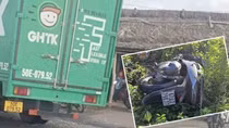 Trở lại thành phố sau kỳ nghỉ lễ, 2 mẹ con gặp nạn