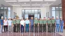 Thứ trưởng Lê Văn Tuyến kiểm tra tiến độ xây dựng trụ sở Công an tỉnh Sóc Trăng