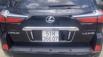 Tìm chủ ô tô Lexus LX570 liên quan vụ tổ chức sử dụng ma túy trái phép ở quán karaoke