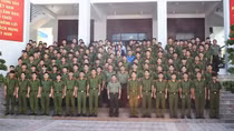 Tư vấn học nghề và hướng nghiệp cho 246 chiến sĩ nghĩa vụ CAND xuất ngũ