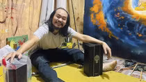 Họa sĩ "dị" Đoàn Nguyên: Vẽ bằng cả sinh mạng