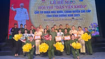 Công an tỉnh Bình Dương đạt giải Nhất hội thi “Dân vận khéo"
