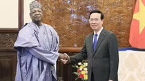 Chủ tịch nước Võ Văn Thưởng tiếp Đại sứ Nigeria tại Việt Nam