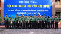 Xây dựng thế trận an ninh nhân dân trên không gian mạng là vấn đề thời sự và cấp bách