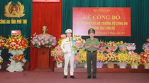 Đại tá Nguyễn Minh Tuấn giữ chức vụ Giám đốc Công an tỉnh Phú Thọ