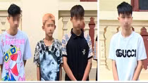 Nhóm “cướp nhí” tấn công cô gái lúc nửa đêm