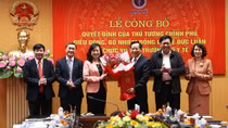 Công bố quyết định bổ nhiệm tân Thứ trưởng Bộ Y tế