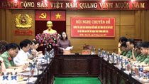 Công an tỉnh Bà Rịa-Vũng Tàu báo cáo một số nội dung liên quan đến các Dự án luật