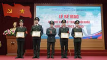Trường Cao đẳng ANND I tổ chức Hội thi cán bộ trung đội giỏi