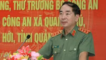 Thứ trưởng Trần Quốc Tỏ thăm và làm việc với Công an tỉnh Quảng Bình