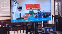 Bị cáo ngất tại toà khi nghe tuyên mức án hơn 16 năm tù