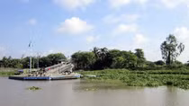 Phà xuôi Cù lao Ông Hổ