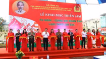 Khai mạc triển lãm “75 năm - Công an nhân dân làm theo lời Bác”