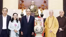 Lãnh đạo Đảng, Nhà nước thăm, chúc Tết các tổ chức, đơn vị, địa phương