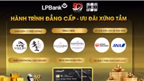 LPBank nhận 3 giải thưởng lớn từ tổ chức Thẻ hàng đầu quốc tế JCB