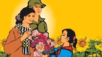 Thi sáng tác tranh cổ động kỷ niệm 75 năm Ngày Thương binh - Liệt sĩ