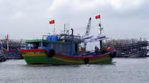 “Hái lộc” biển ngay những ngày đầu năm