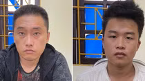 Bơi qua sông, dùng săm ô tô đưa người Trung Quốc trốn sang biên giới