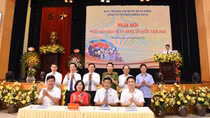 Các hộ kinh doanh và doanh nghiệp đồng hành trong công tác đảm bảo ANTT