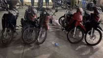 Băng nhóm gây ra hàng loạt vụ "đá nóng" xe  gắn máy sa lưới