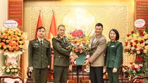 Báo CAND chúc mừng Báo QĐND nhân kỷ niệm 78 năm Ngày thành lập QĐND Việt Nam