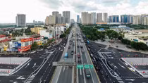 Thông xe hầm chui 700 tỷ đồng ở Hà Nội