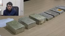 Bắt giữ đối tượng vận chuyển 10 bánh heroin