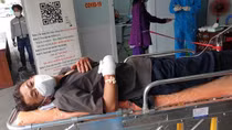 Bắt tài xế chở F0 liên quan đến vụ chém một người lìa tay