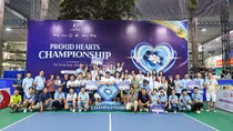 Hàng trăm bác sĩ, dược sĩ thi đấu giải pickleball gây quỹ mổ tim cho trẻ em nghèo