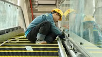 Xuyên Tết lắp đặt thiết bị tại nhà ga sân bay Long Thành