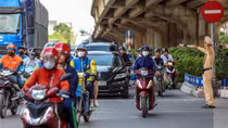 Phân luồng giao thông phục vụ Đại hội đại biểu toàn quốc MTTQ Việt Nam