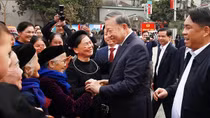 Xúc động cuộc gặp mặt của Tổng Bí thư Tô Lâm với nhân dân các dân tộc tỉnh Cao Bằng