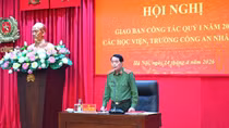 Các trường CAND thực hiện thực chất Nghị quyết 71 của Bộ Chính trị, tăng tính hành động thực tiễn