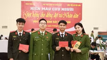 Học viện CSND đóng góp gần 2.000 đơn vị máu hỗ trợ đồng đội và nhân dân