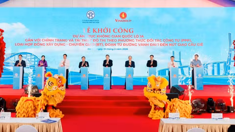 Khởi công Dự án trục không gian QL1A với tổng vốn đầu tư gần 162.000 tỷ đồng
