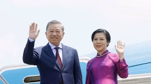 Tổng Bí thư, Chủ tịch nước Tô Lâm và Phu nhân lên đường thăm chính thức Thái Lan